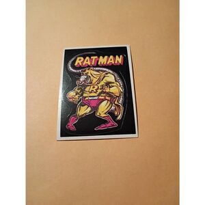 1983 General Mills Zero Heroes Trading Card Sticker Card Vintage #7